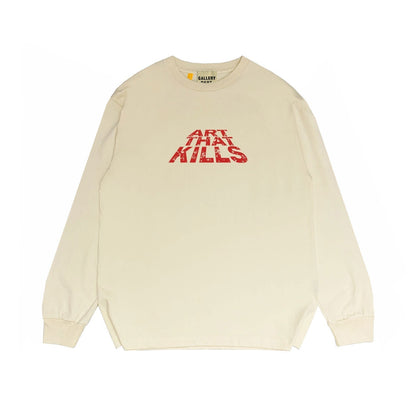Gallery Dept Long Sleeved Shirt Fashion Brand Long Sleeve Long-Sleeved T-shirt Blouse