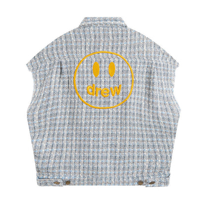 Drew House Jacket Chanel Style Sleeveless Knitted Jacket