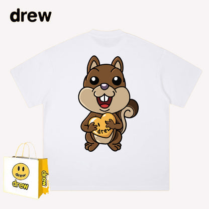 Drew T-shirts Short Sleeve Summer Loose