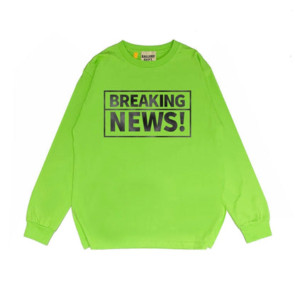 Gallery Dept Long Sleeved Shirt Fashion Brand Long Sleeve Long-Sleeved T-shirt Blouse