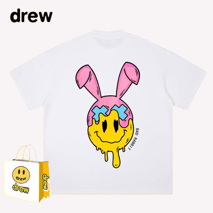 Drew T-shirts Smiley T-shirt Rabbit Print