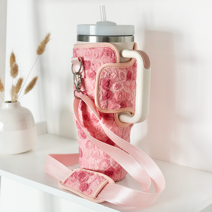 Tumbler Carry Case - Peony Bloom