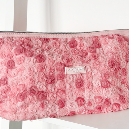 Expandable Makeup Bag - Peony Bloom