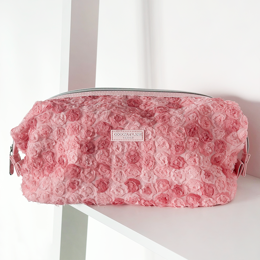 Expandable Makeup Bag - Peony Bloom