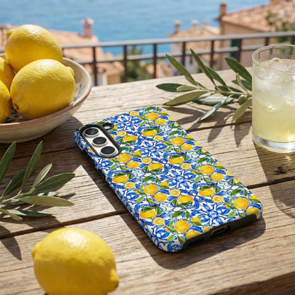 Samsung Tough Phone Case - Amalfi Lemon