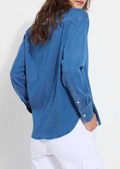 Lysse Chambray Shirt (LAST ONE, M)