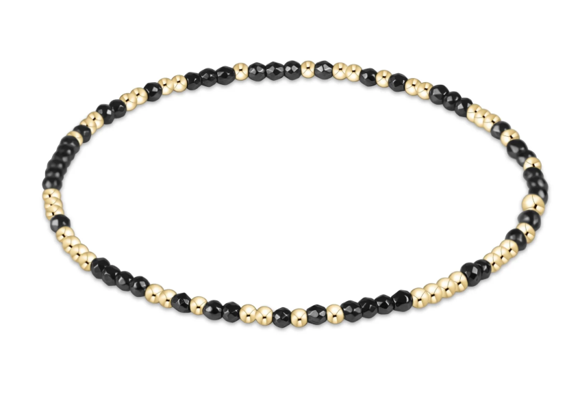Enewton Hope Unwritten Hematite 2mm Beaded Bracelet - 3 Styles