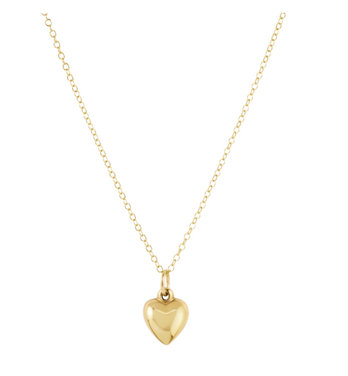 Enewton Love Plush Small Gold Charm Necklace