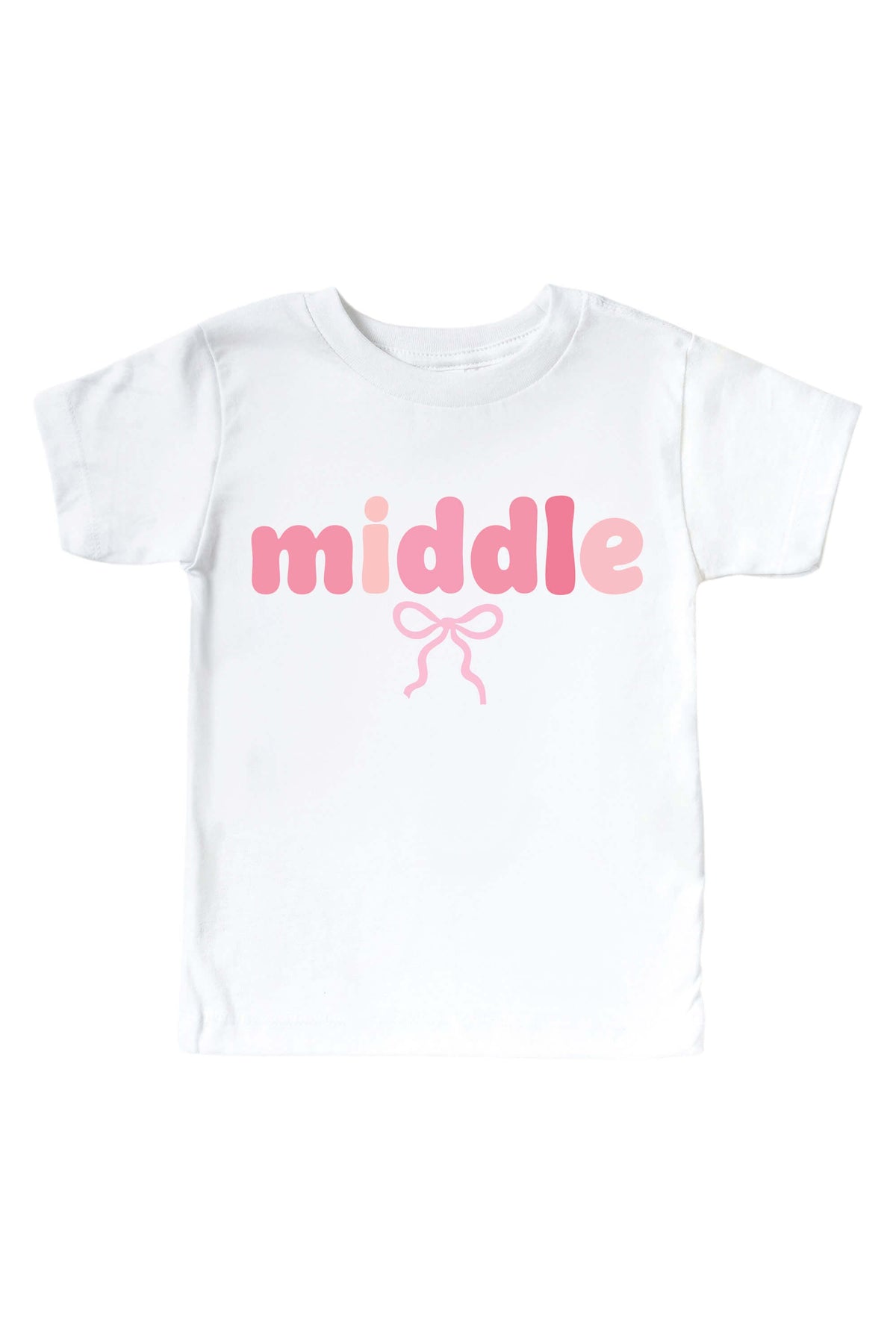 Birth Order Graphic Tee & Bodysuit | White
