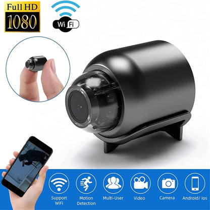 2 Million Pixel HD Home Smart WIFI Remote Mini 1080P Surveillance Camera, Specification: X5+64G