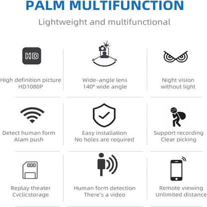 2 Million Pixel HD Home Smart WIFI Remote Mini 1080P Surveillance Camera, Specification: X5+64G