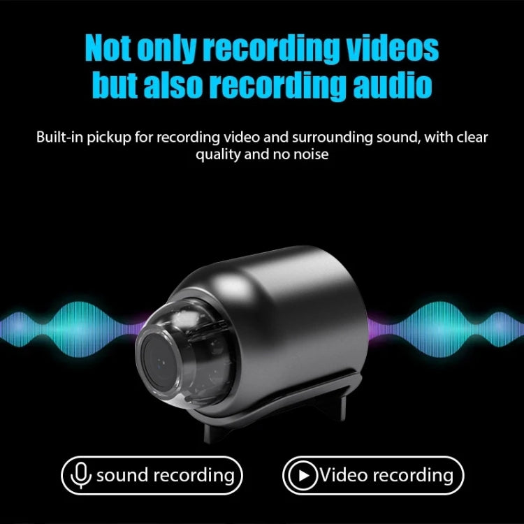 2 Million Pixel HD Home Smart WIFI Remote Mini 1080P Surveillance Camera, Specification: X5+64G