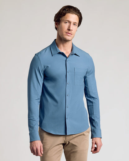 Fiord Long Sleeve Ripstop Commuter Shirt