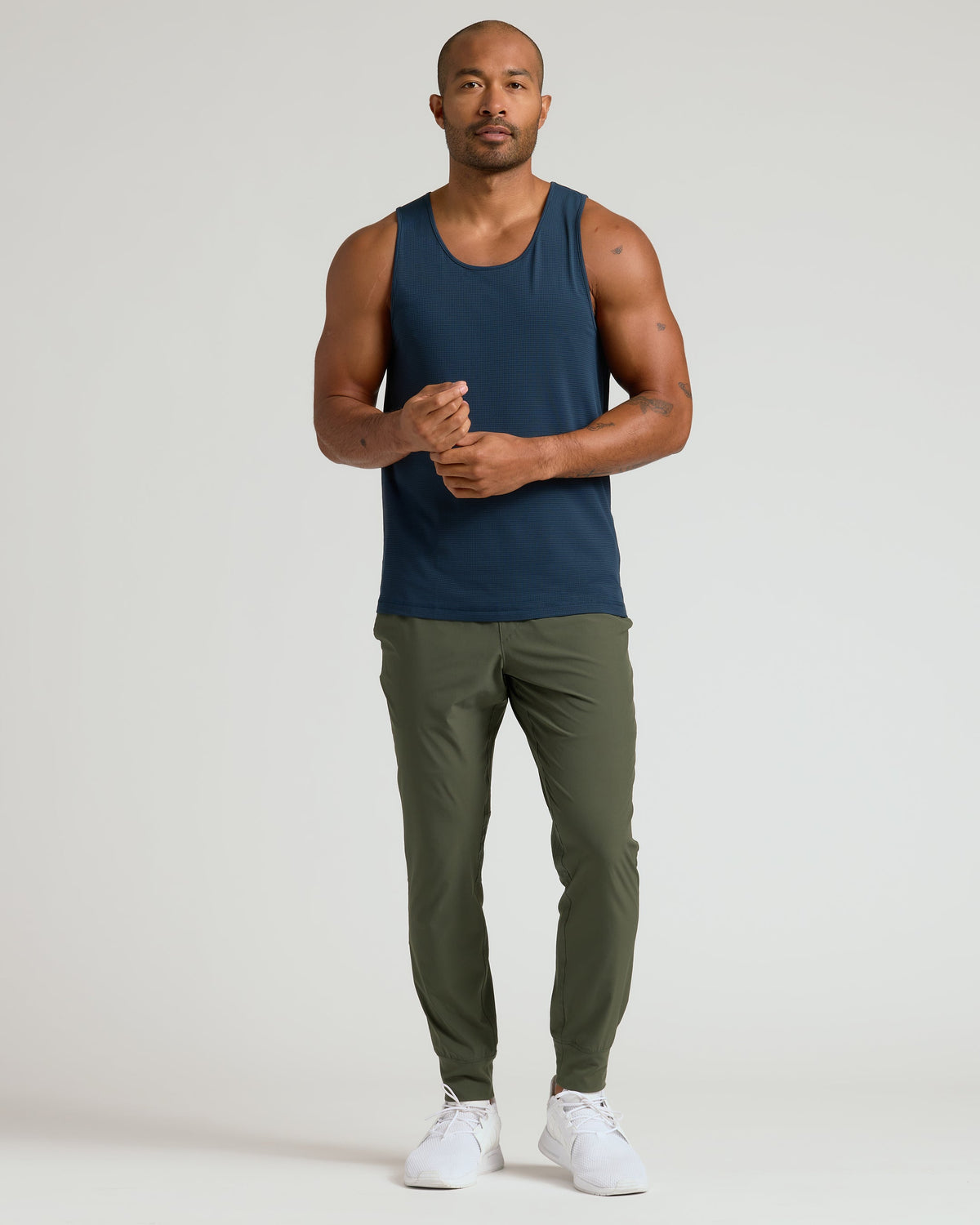 All Navy Active Mesh Tank 6-Pack