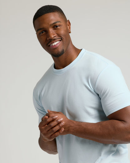 Icicle Tall Straight Hem Crew Neck T-Shirt