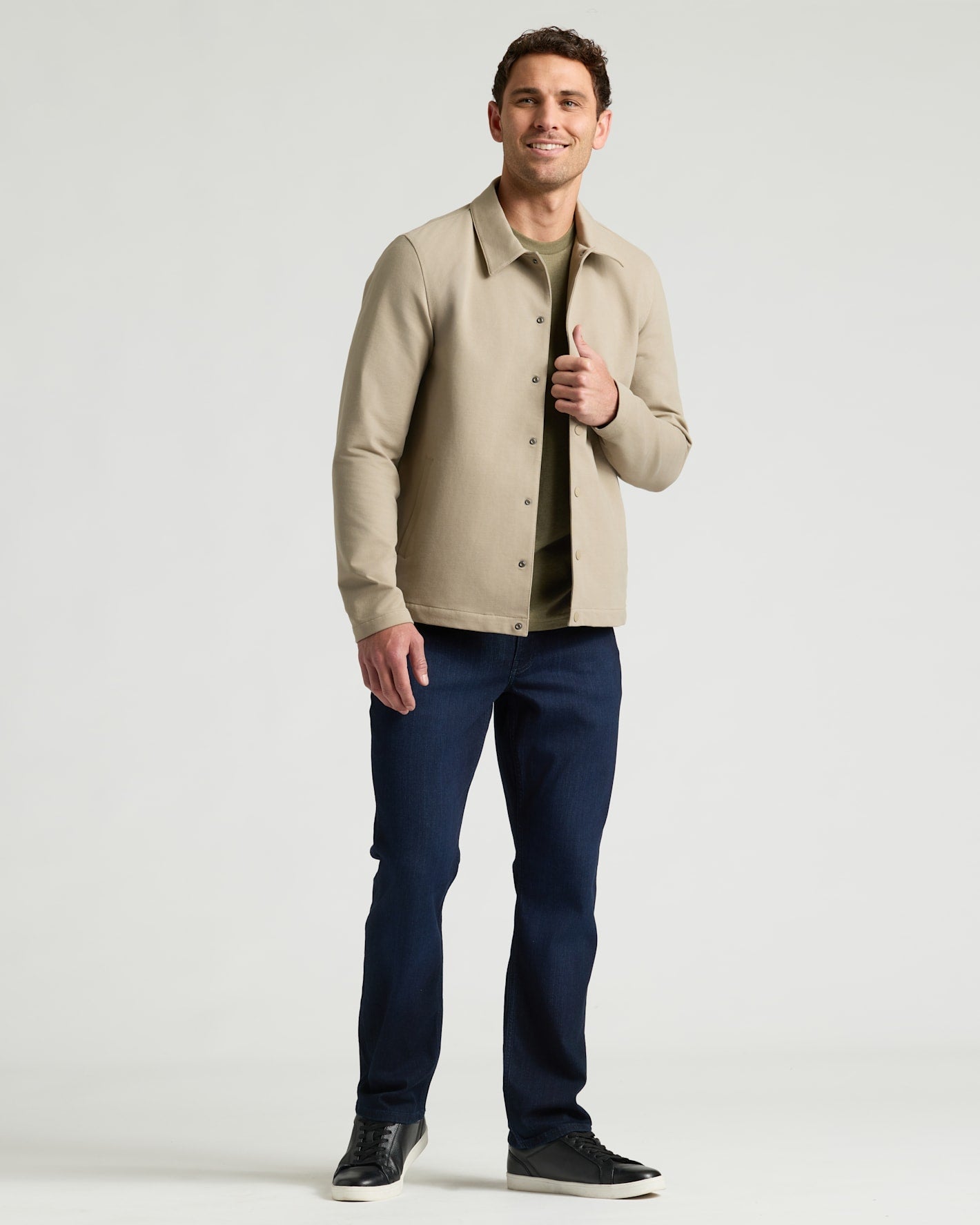 Khaki Casual Jacket
