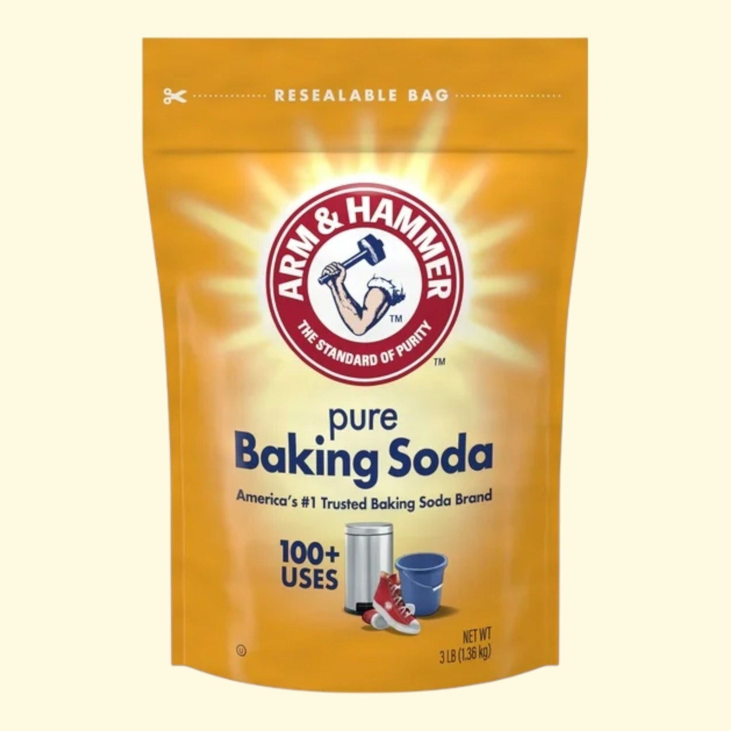 ARM & HAMMER Baking Soda, 3 lb