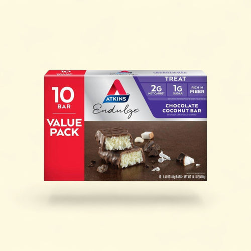 Atkins Endulge Chocolate Coconut Bars, 10 bars
