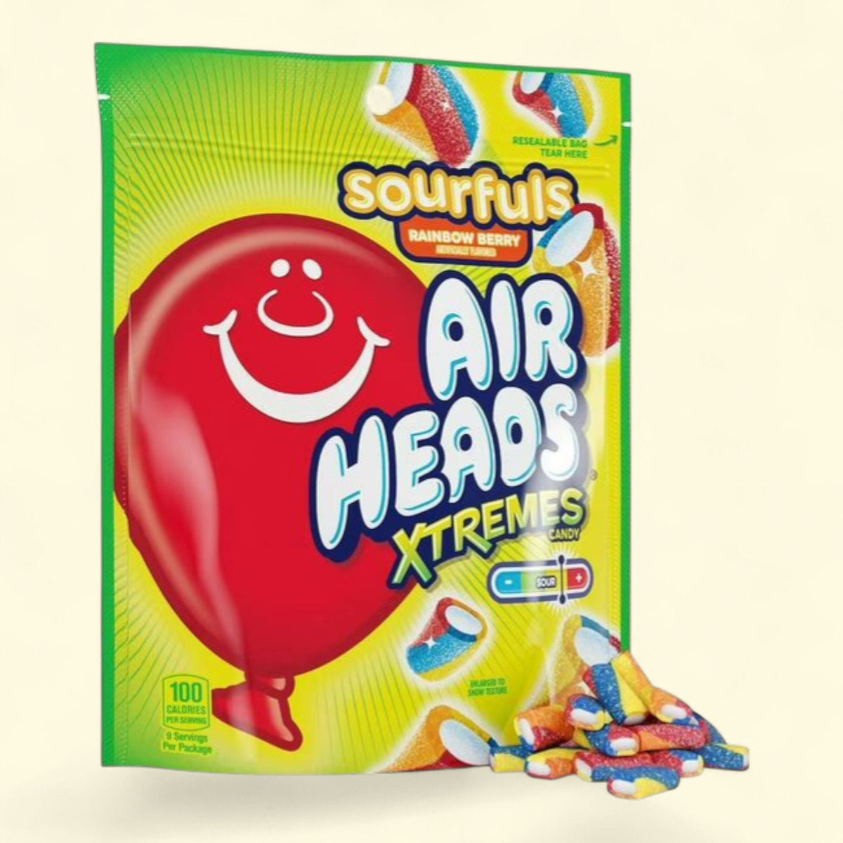 Airheads Xtremes Sourfuls, 9 ounce
