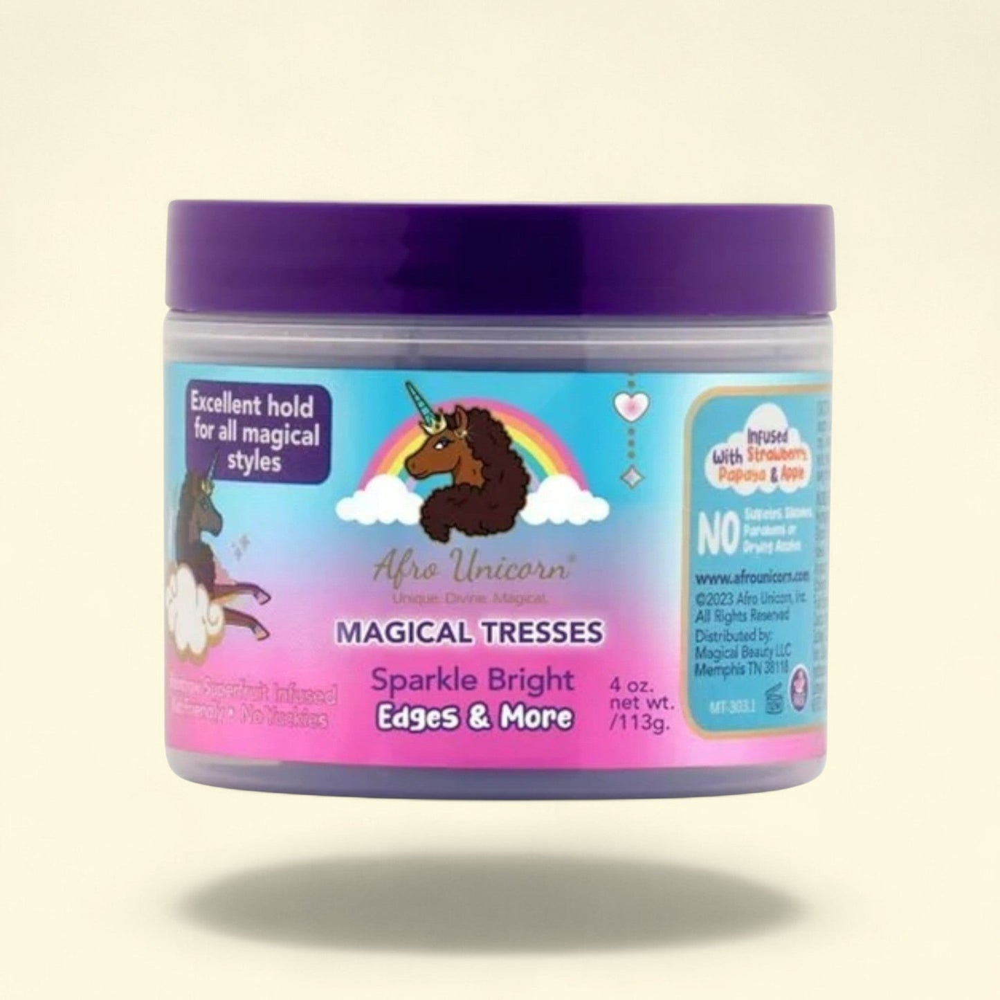 Afro Unicorn Magical Tresses Sparkle Bright Edges & More, 4oz