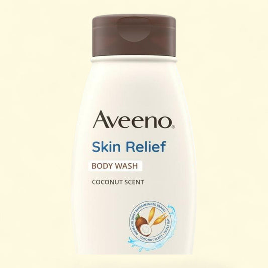 Aveeno Skin Relief Body Wash + Coconut Scent, 18 fl. oz