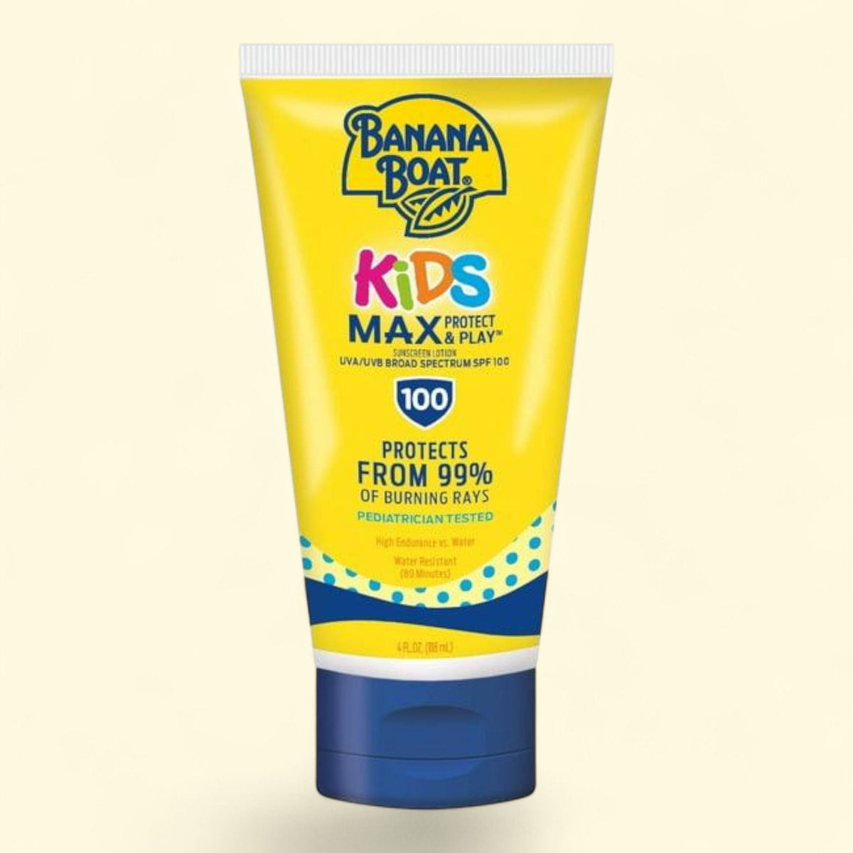 Banana Boat Kids Sunscreen Lotion, SPF 100, 4 fl oz