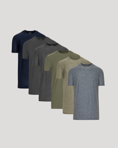 Tall Active Crew 6-Pack