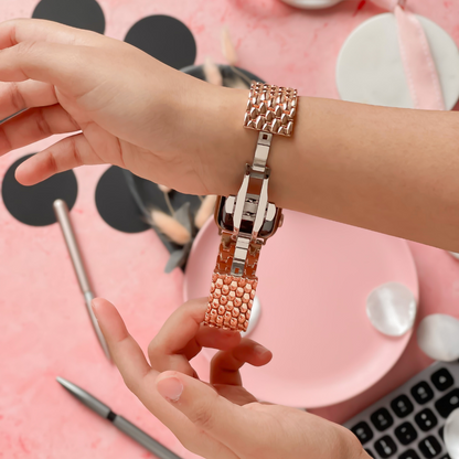Mermaid Watch Strap - Rose Gold
