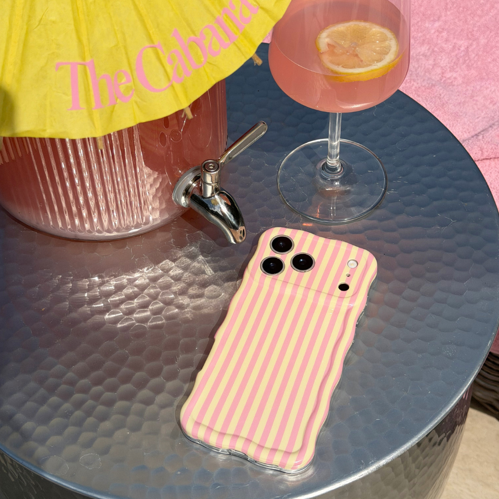 Wavy Phone Case - Pink Lemonade