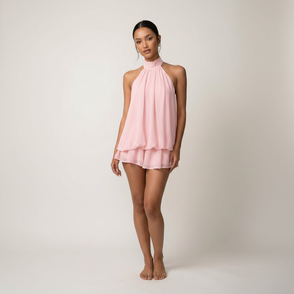 Chic Tie-Back Mini