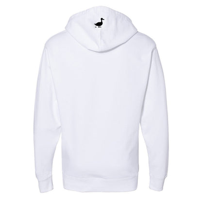 All White Duck Hood