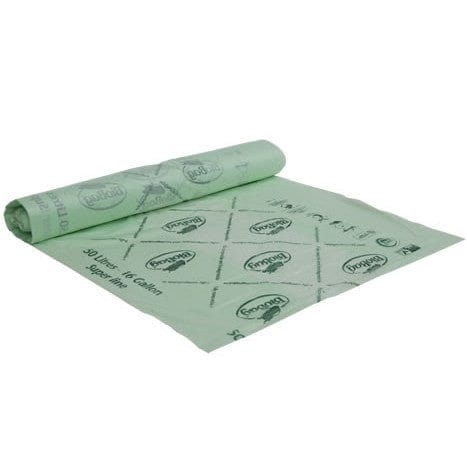BioBag Superline Compostable Plastic Bin Liners 50 litre (32 bags)