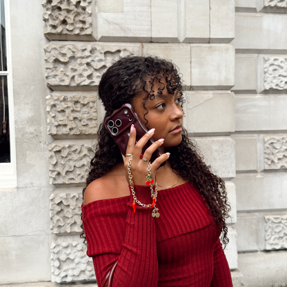 Phone Strap - Cherry Spice