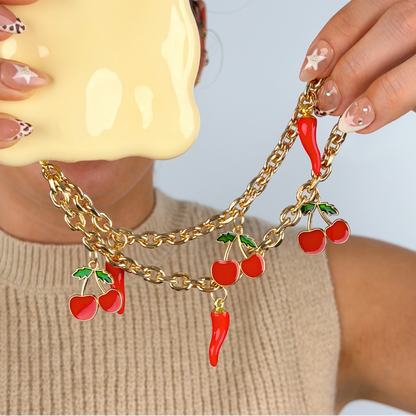 Phone Strap - Cherry Spice
