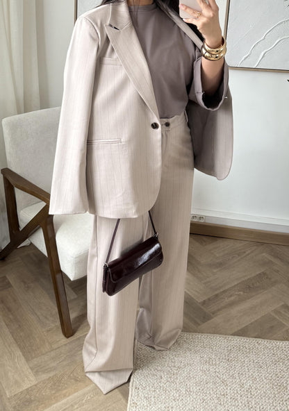 Pantalon P 2569 I Beige 1