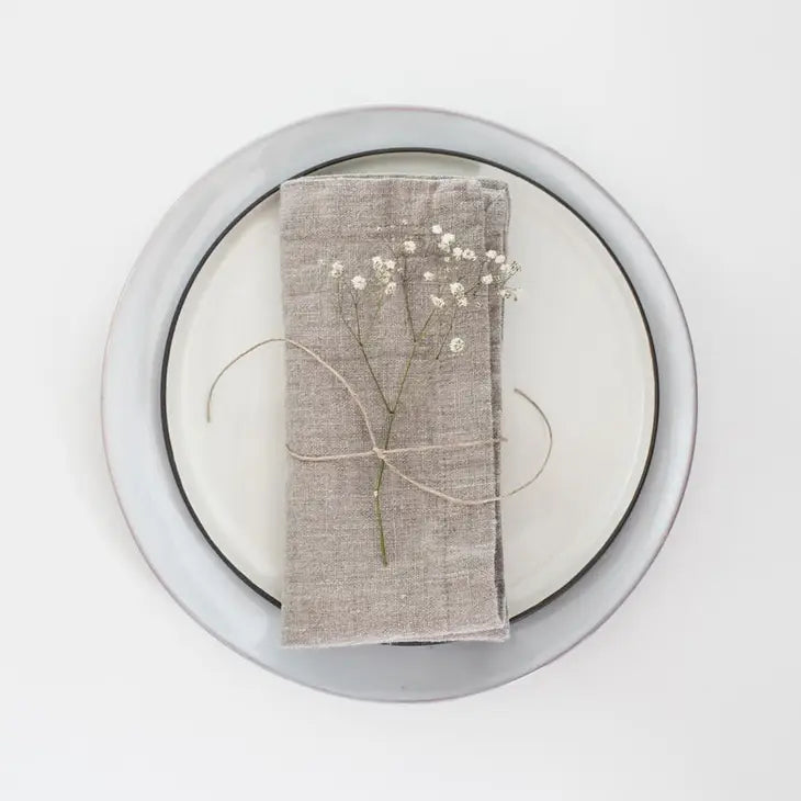 Natural Linen Napkins - Set of 2