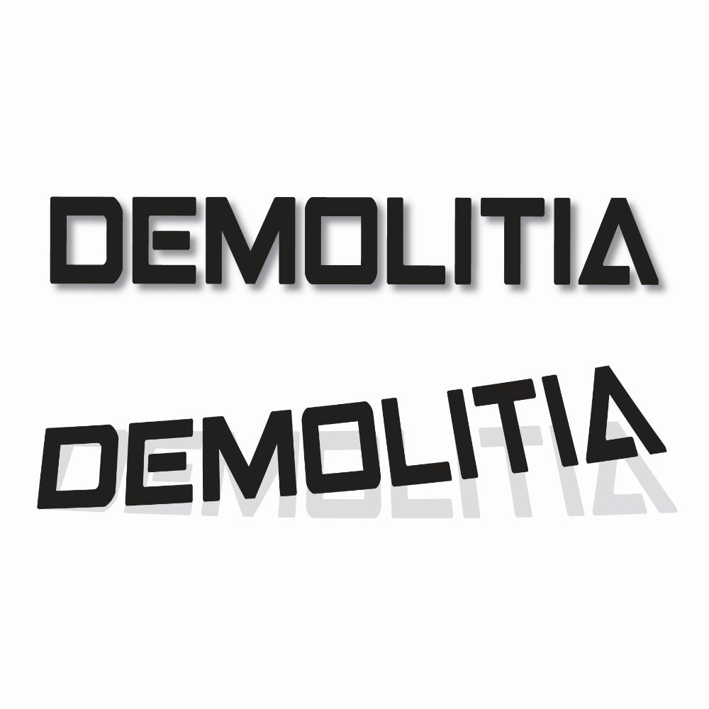 Demolitia Decal
