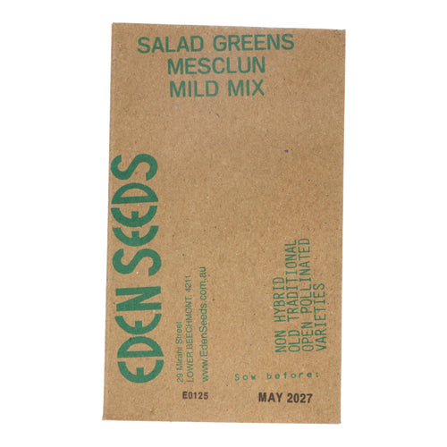 Eden Seeds - Mild Mix Mesclun