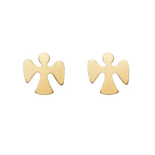 Enewton Egirl Gold Stud Earring, Guardian Angel