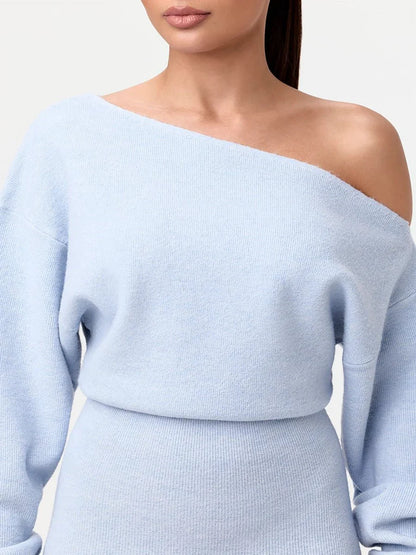 Stella Knitted Evening Dress: Knitted Elegance