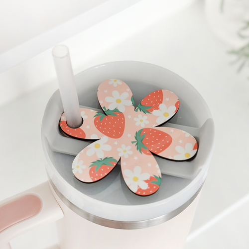 Personalised Flower Tumbler Topper